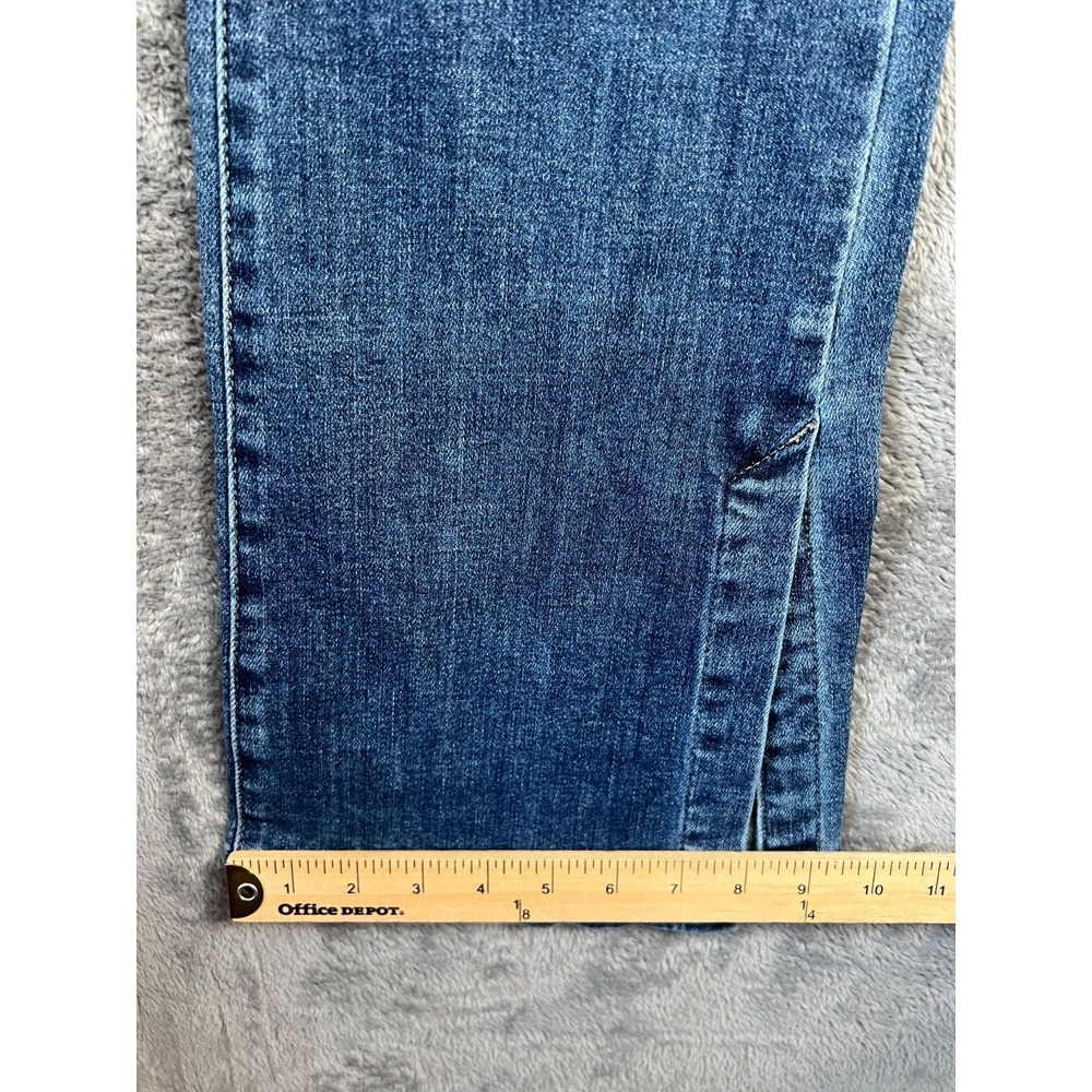 Judy Blue Jeans Womens 9/29 28x31 Blue Slim Bootcut Denim Stretch Tummy Control - Picture 6 of 12